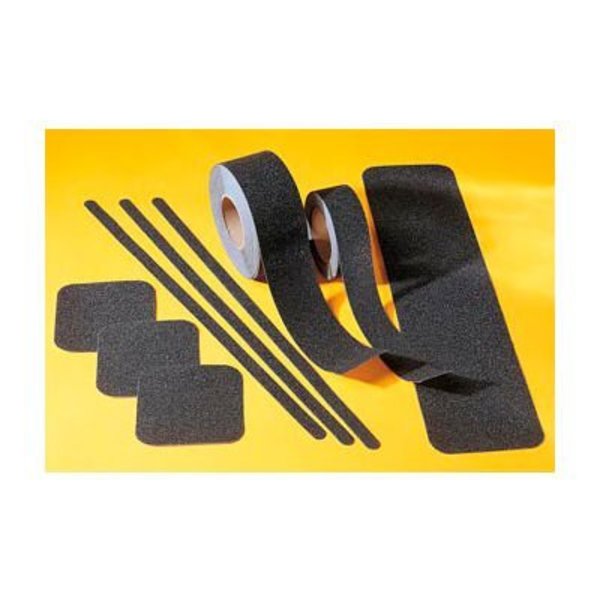 National Marker Co Grit Heavy Duty Anti-Slip Tape - Black - 6inW AGHD660